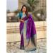 Picture of Lovely Silk Indigo Saree
