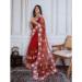 Picture of Marvelous Net Maroon Saree