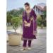 Picture of Graceful Chiffon Purple Readymade Salwar Kameez