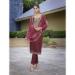 Picture of Taking Chiffon Maroon Readymade Salwar Kameez