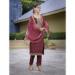 Picture of Taking Chiffon Maroon Readymade Salwar Kameez