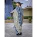 Picture of Chiffon Dark Slate Blue Readymade Salwar Kameez