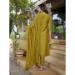 Picture of Resplendent Chiffon Olive Readymade Salwar Kameez
