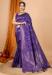 Picture of Ravishing Silk Dark Slate Blue Saree