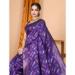 Picture of Ravishing Silk Dark Slate Blue Saree