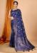 Picture of Gorgeous Silk Dark Slate Blue Saree