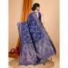 Picture of Gorgeous Silk Dark Slate Blue Saree