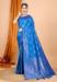 Picture of Bewitching Silk Dodger Blue Saree