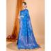 Picture of Bewitching Silk Dodger Blue Saree