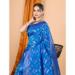 Picture of Bewitching Silk Dodger Blue Saree