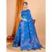 Picture of Bewitching Silk Dodger Blue Saree