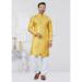 Picture of Classy Silk Khaki Kurtas