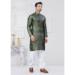 Picture of Statuesque Silk Sea Green Kurtas
