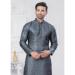 Picture of Charming Silk Slate Grey Kurtas