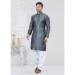 Picture of Charming Silk Slate Grey Kurtas