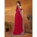 Picture of Graceful Chiffon Dark Red Saree