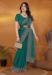 Picture of Appealing Chiffon Teal Saree
