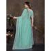 Picture of Fine Chiffon Medium Sea Green Saree