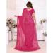 Picture of Fine Chiffon Medium Violet Red Saree