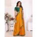 Picture of Delightful Chiffon Dark Orange Saree
