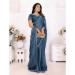 Picture of Graceful Chiffon Midnight Blue Saree
