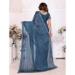 Picture of Graceful Chiffon Midnight Blue Saree
