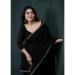 Picture of Sightly Satin & Silk Black Saree