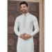 Picture of Enticing Cotton Light Steel Blue Kurtas