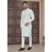 Picture of Enticing Cotton Light Steel Blue Kurtas