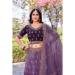 Picture of Sublime Silk Dim Gray Lehenga Choli