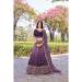 Picture of Sublime Silk Dim Gray Lehenga Choli