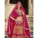 Picture of Appealing Silk Crimson Lehenga Choli