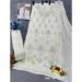 Picture of Georgette Off White Straight Cut Salwar Kameez