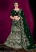 Picture of Marvelous Chiffon Forest Green Lehenga Choli