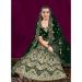 Picture of Marvelous Chiffon Forest Green Lehenga Choli