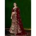Picture of Good Looking Chiffon Maroon Lehenga Choli