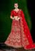 Picture of Splendid Chiffon Crimson Lehenga Choli