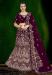 Picture of Sublime Chiffon Purple Lehenga Choli
