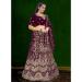 Picture of Sublime Chiffon Purple Lehenga Choli