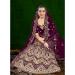 Picture of Sublime Chiffon Purple Lehenga Choli