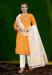 Picture of Elegant Cotton Dark Orange Readymade Salwar Kameez