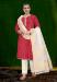 Picture of Splendid Cotton Indian Red Readymade Salwar Kameez