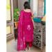 Picture of Grand Crepe Light Coral Readymade Salwar Kameez
