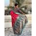 Picture of Excellent Silk Crimson Saree