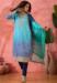 Picture of Taking Silk Steel Blue Readymade Salwar Kameez