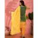 Picture of Silk Dark Olive Green Readymade Salwar Kameez
