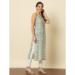Picture of Cotton & Silk Light Steel Blue Kurtis And Tunic