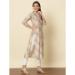 Picture of Cotton & Silk Pale Golden Rod Kurtis And Tunic