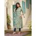 Picture of Cotton & Silk Dark Sea Green Kurtis And Tunic