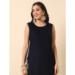 Picture of Classy Cotton & Silk Navy Blue Kurtis And Tunic